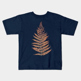 Fern leaf from Cap Fréhel, Brittany, France. Kids T-Shirt